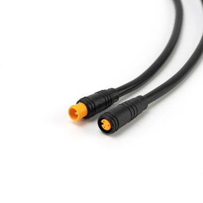 Mini Waterproof Cable Connector IP65 M8 PVC 2A Cuurent, das Ebike-Gebrauch veranschlagt